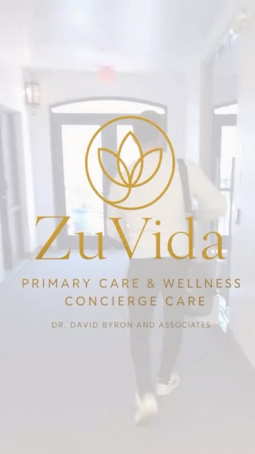 ZuVida logo on the clinic entrance